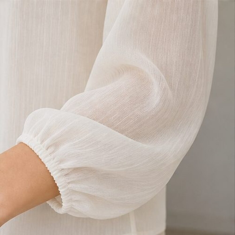 Blush V Neck Top - Picture 5 of 6